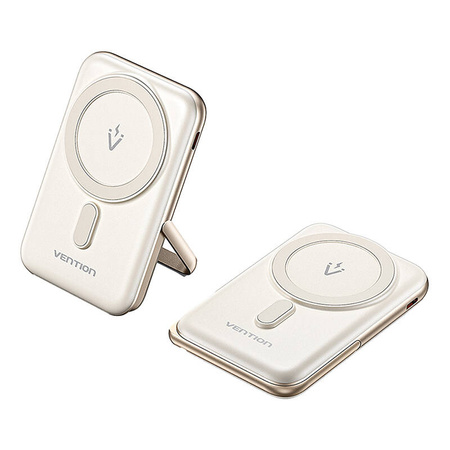 MAGNETYCZNY POWERBANK VENTION FHNW0 20W, 10000 MAH (BIAŁY)