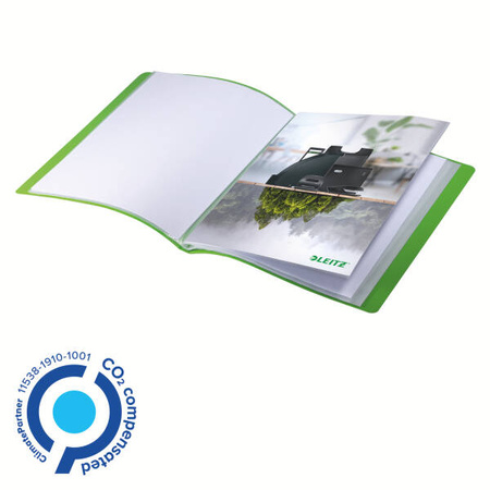 ALBUM OFERTOWY A4 LEITZ RECYCLE 46770055 ZIELONY 40 KOSZULEK