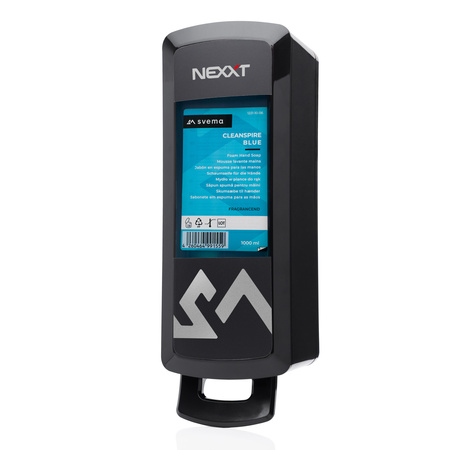 DOZOWNIK DO MYDŁA W PIANCE/ŻELU/KREMU SVEMA S6 RĘCZNY 750ML CZARNY