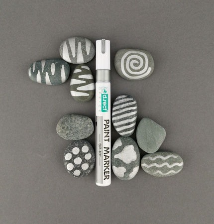 MARKER OLEJOWY D.RECT SP-101 SREBRNY 2-4.5MM