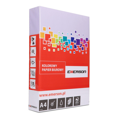 PAPIER KSERO KOLOR A4 EMERSON FUKSJA 80G 500 ARK