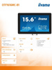IIYAMA MONITOR 16 CALI OTF1616MC-B1, VA,POJ.10PKT.1100CD,IP65, OUTDOOR, VGA,HDMI,DP,RJ45