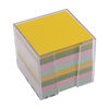 KOSTKA BIUROWA W POJEMNIKU 85X85X80 D.RECT MIX KOLORÓW