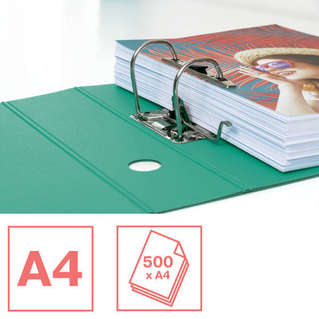 SEGREGATOR A4 ESSELTE COLOUR'BREEZE 82MM 626218 ZIELONY