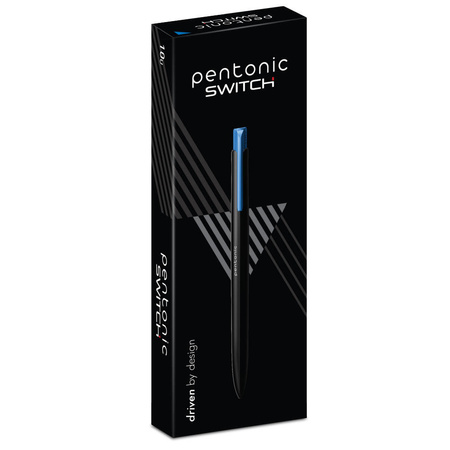 Długopis kulkowy automatyczny LINC PENTONIC SWITCH 4029BLU-DZ niebieski 0.7
