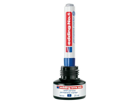 TUSZ DO MARKERÓW PERMANENTNY EDDING MTK 25 CZERWONY 25ML