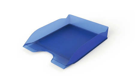 SZUFLADA A4 DURABLE BASIC 1701674540 PRZEZROCZYSTA NIEBIESKA 253X63X337MM