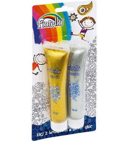 KLEJ BROKATOWY FIORELLO 170-2263 MIX KOLORÓW 2X75ML