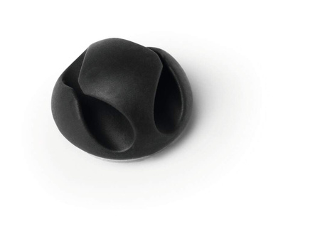 KLIPS NA KABEL SAMOPRZYLEPNY DURABLE CAVOLINE CLIP 503837 GRAFITOWY 6 SZTUK