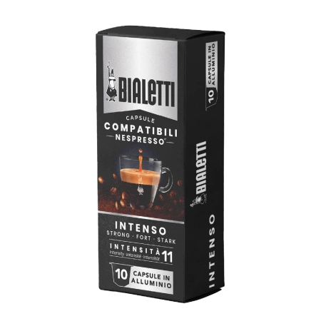KAWA W KAPSUŁKACH BIALETTI - NESPRESSO INTENSO - 10 KAPSUŁEK