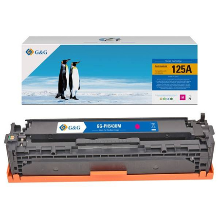 G&G KOMPATYBILNY TONER Z CB543A, CE320A, CF210X, CRG116, CRG716, CRG316, MAGENTA, 1400S, NT-PH543UM, HP 125A, DLA HP COLOR LASERJE