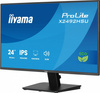 IIYAMA MONITOR 24 CALE X2492HSU-B1 IPS,FHD,HDMI,DP,120HZ,300CD,4MS,USB HUBX2CIENKIE RAMKI, 1500:1, ERP B