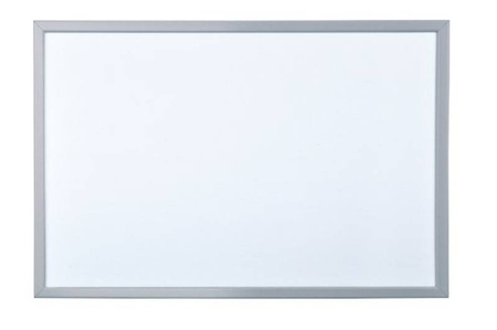TABLICA SUCHOŚCIERALNA MAGNETYCZNA 40X60CM BI-OFFICE BIAŁA RAMA KOLOROWA