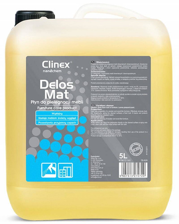 PŁYN DO PIELĘGNACJI MEBLI CLINEX 5L