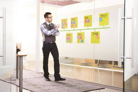KARTECZKI SAMOPRZYLEPNE 280X280MM 3M POST-IT® SUPER STICKY BIG NOTES BN11 -EU ŻÓŁTE 30 KART