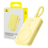 Powerbank magnetyczny Baseus Magnetic Mini 10000mAh 30W MagSafe (żółty)