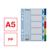 PRZEKŁADKI A5 ESSELTE 15264 MIX PP 5SZT