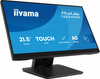 IIYAMA MONITOR 24 CALE T2254MSC-B2AG  POJ.10PKT.IPS,POWŁOKA AG, 300CD, FHD,  HDMI,DP,2XUSB,7H