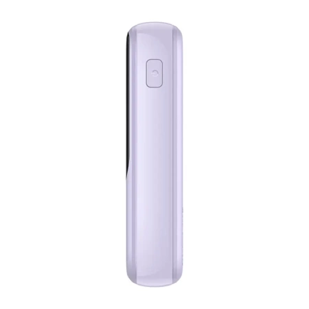 Powerbank Baseus Qpow Pro z kablem Lightning, USB-C, USB, 10000mAh, 20W (fioletowy)