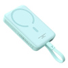 POWERBANK MAGNETYCZNY BASEUS MAGNETIC MINI 10000MAH, USB-C 30W MAGSAFE (NIEBIESKI)