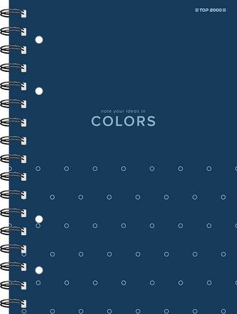 KOŁONOTATNIK A4 TOP 2000 COLORS 400169230 KRATKA 100KART