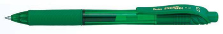 CIENKOPIS KULKOWY PENTEL ENERGEL BL107-D ZIELONY 0.7