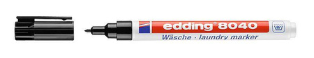 MARKER DO TKANIN EDDING 8040 CZARNY OKRĄGŁA 1 MM