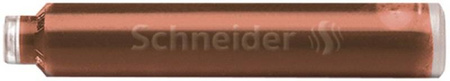 NABOJE DO PIÓR SCHNEIDER CIEMNOBRĄZOWE 6SZT