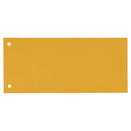 PRZEKŁADKI 1/3 A4 ESSELTE 624448 ŻÓŁTY KARTON 180G 100SZT
