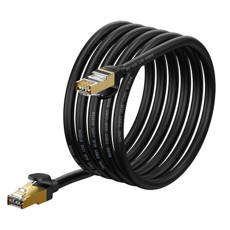 KABEL SIECIOWY BASEUS ETHERNET RJ45, 10GBPS, 3M (CZARNY)