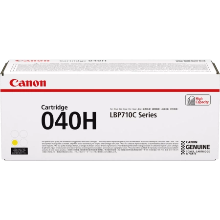 TONER ORYGINALNY CANON CRG040H 0455C001 YELLOW 10000 STRON