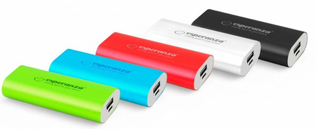 ESPERANZA POWER BANK HADRON 4400MAH CZARNY