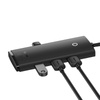 HUB 4W1 BASEUS LITE SERIES USB-C DO 4X USB 3.0 + USB-C, 2M (CZARNY)