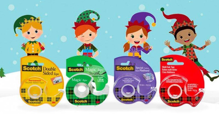 TAŚMA PAKOWA 19MMX7.5M 3M SCOTCH® GIFT WRAP TRANSPARENTNA
