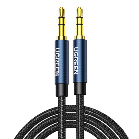 KABEL MINI JACK 3,5MM UGREEN AV122, AUX, 1M (BLACK)