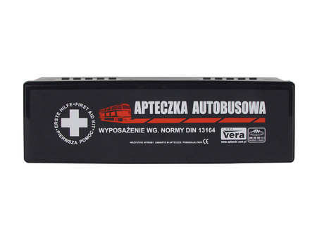 APTECZKA PIERWSZEJ POMOCY VERA AUTOBUSOWA PUDEŁKO Z TWORZYWA 