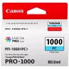 TUSZ ORYGINALNY CANON PFI1000PC 0550C001 PHOTO CYAN 80 ML