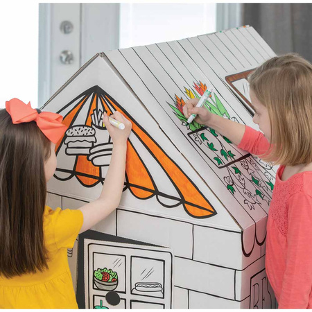 ZESTAW 5 X AUTOBUS DO KOLOROWANIA FELLOWES 100130976 5 + 1 X DOMEK DO KOLOROWANIA FELLOWES 100053827