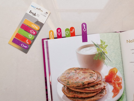 ZAKŁADKI INDEKSUJĄCE FOLIOWE 12X45MM SMART PET FRESH WEGE 5X25SZT