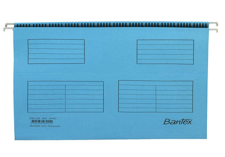 Teczka zawieszkowa A4 BANTEX 100331432 jasno niebieska z kartonu