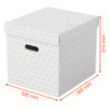 PUDŁO Z POKRYWĄ 320X315X365MM ESSELTE 628288 BIAŁY 3SZT