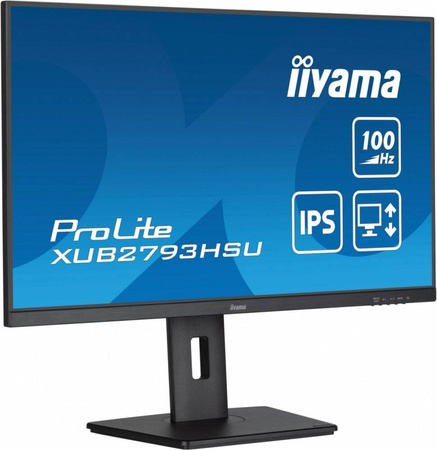 IIYAMA MONITOR 27 CALI XUB2793HSU-B6 IPS.HDMI.DP.2X2W.USBX2.FREESYNC.FLICKER