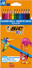KREDKI OŁÓWKOWE BIC KIDS TROPICOLORS 83256611 MIX*12