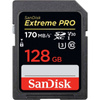 SANDISK KARTA PAMIĘCI EXTREME PRO SDXC 128GB 170/90 MB/S V30 UHS-I U3