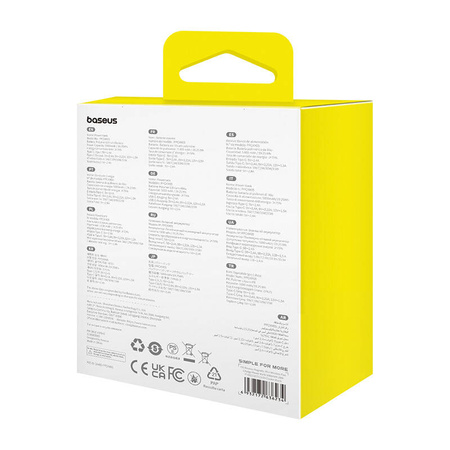 Powerbank BASEUS mini magnetyczny 5000mAh 20W USB-C (czarny)