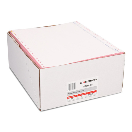 PAPIER SAMOKOPIUJĄCY 250 12'' EMERSON NADRUK ORYGINAŁ/KOPIA KOLOROWA KOPIA 1+1 900 SKŁADEK