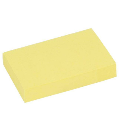 KARTECZKI SAMOPRZYLEPNE 50X75MM EAGLE 12030/D656 150-1131 ŻÓŁTE 100KART