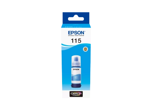 EPSON 115 ORYGINALNY INK / TUSZ C13T07D24A, CYAN, EPSON ECOTANK L8160, L8180