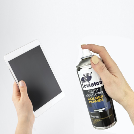 PIANKA ANTYSTATYCZNA CZYSZCZĄCA DO EKRANÓW LCD/TFT GOLDEN POWER LEVIATAN 400ML