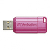 VERBATIM USB FLASH DISK, USB 2.0, 128GB, STORE,N,GO PINSTRIPE, RÓŻOWY, 49460, DO ARCHIWIZACJI DANYCH